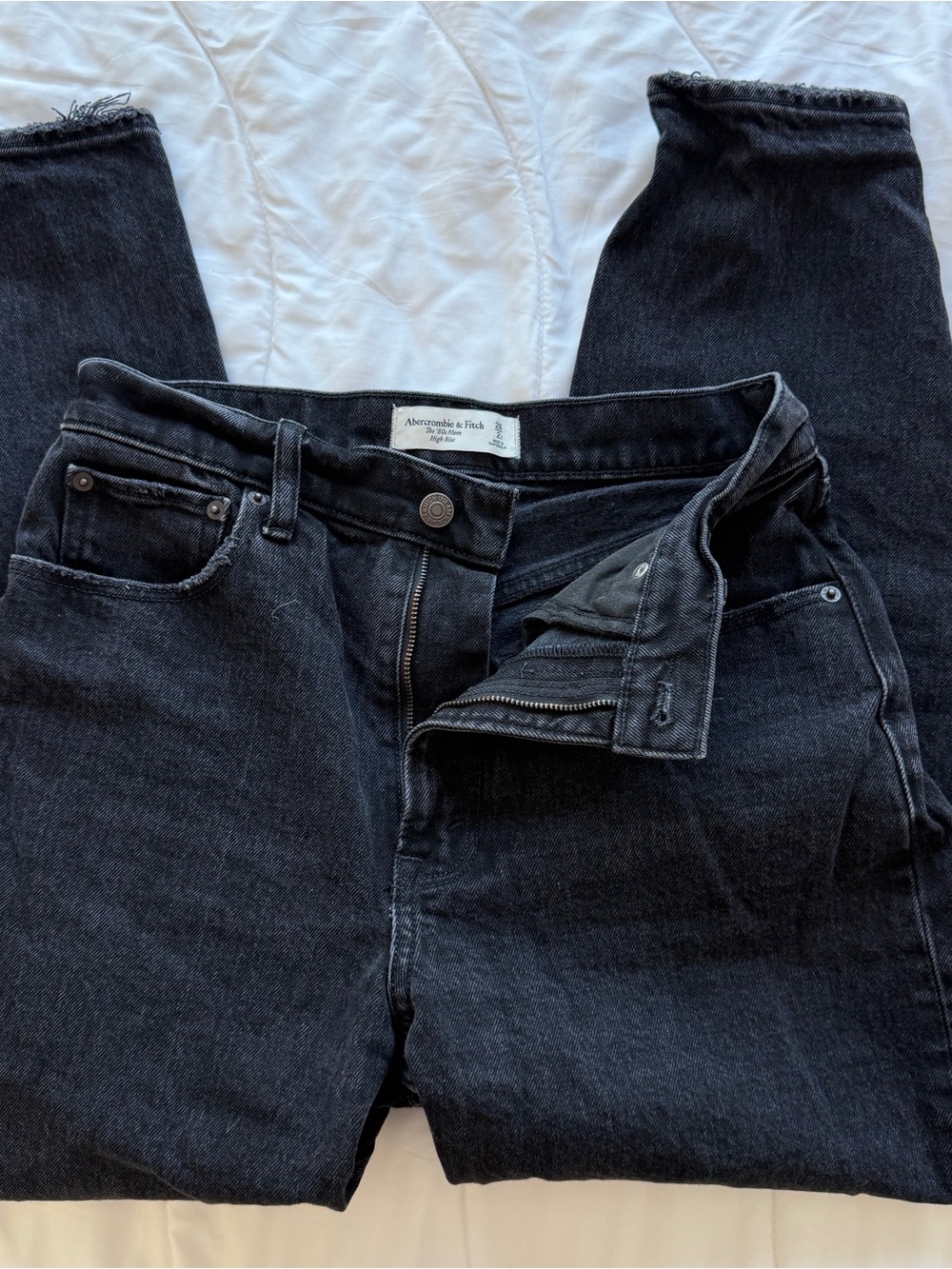 Abercrombie & Fitch Women's Black Skinny High-Rise Jeans